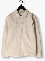 PURE PATH Surchemise TWILL SHIRT WITH CHEST POCKETS AND GARMENT DYE Sable