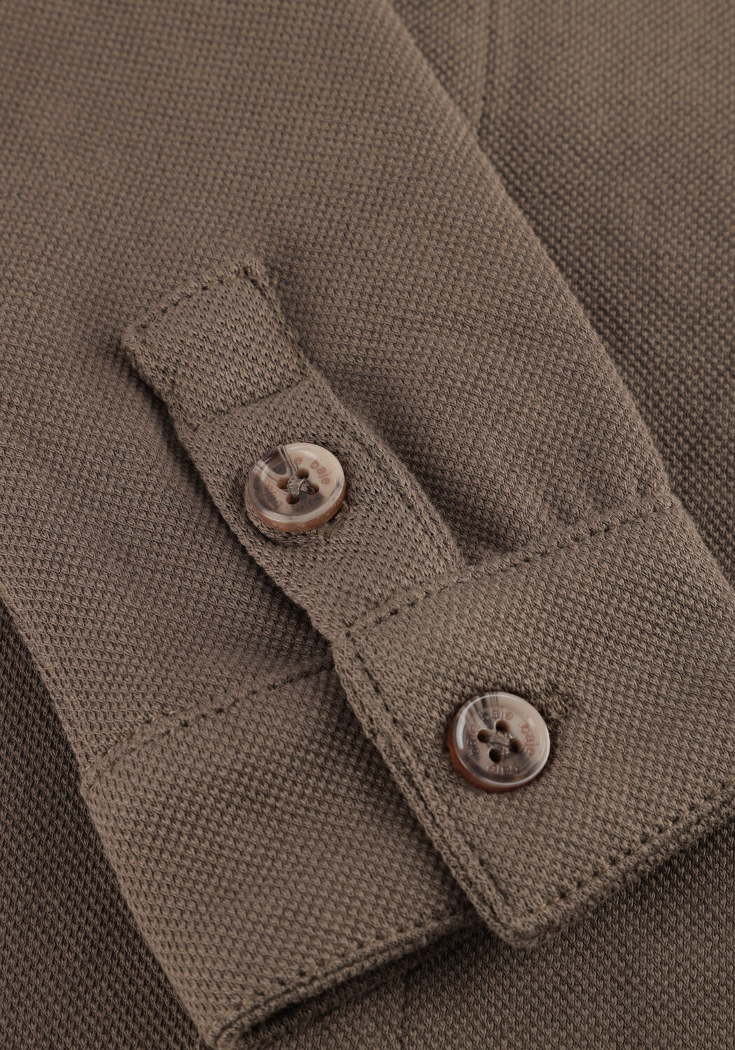 BAJE STUDIO Chemise d&eacute;contract&eacute; WISLEY en taupe - large