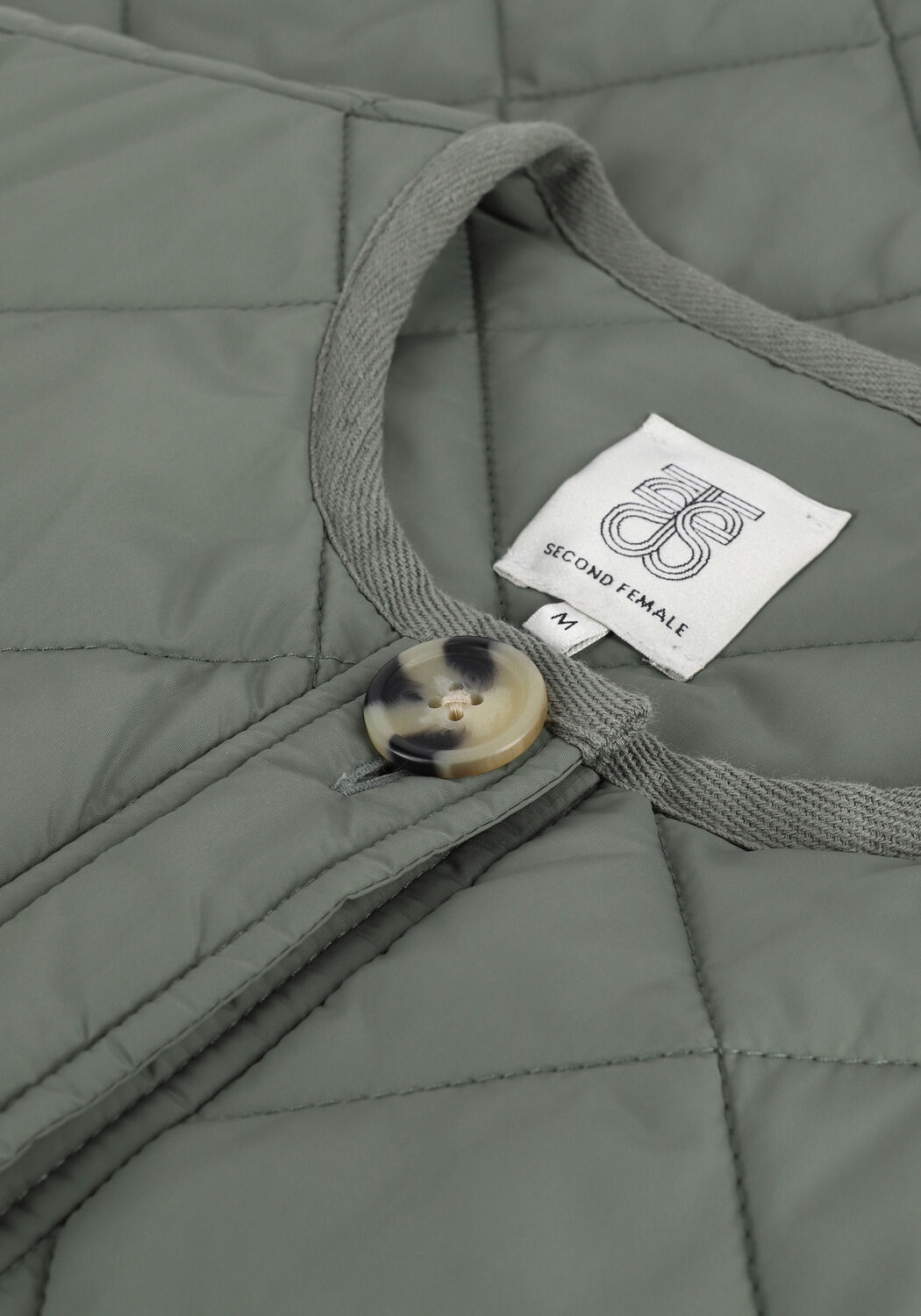 SECOND FEMALE Veste sans manches PRUDENCE WAISTCOAT en vert - large