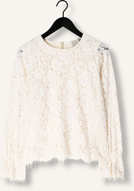 Ecru Y.A.S. Top YASPERLA LS LACE TOP S. NOOS Ecru Y.A.S. Top YASPERLA LS LACE TOP S. NOOS - large