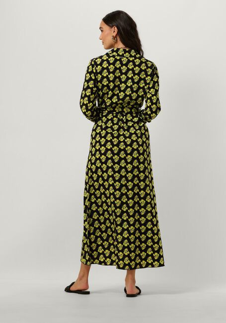 COLOURFUL REBEL Robe maxi VIVIAN BIG FLOWER MAXI DRESS en jaune - large
