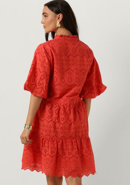 NOTRE-V Mini robe NV-DONNA DRESS BRODERIE ANGLAISE DRESS Corail - large