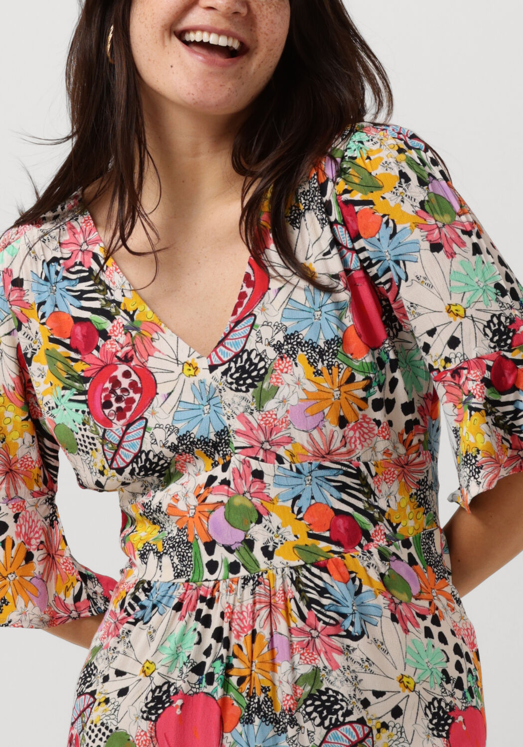 Multi POM AMSTERDAM Mini jurk DRESS LIV 7302 Omoda