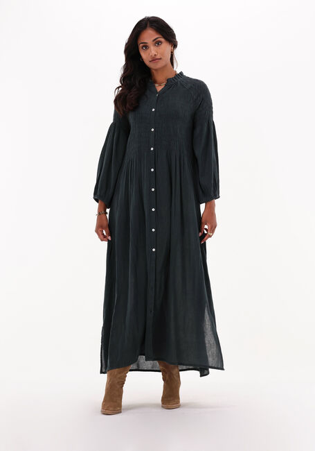 Donkergroene BY-BAR Midi jurk LOULOU DRESS - large