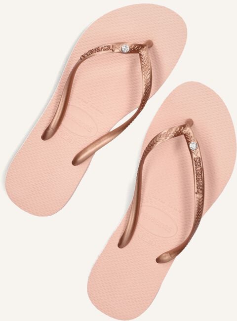 Bronzen HAVAIANAS Slippers SLIM CRYSTAL SW II Bronzen HAVAIANAS Slippers SLIM CRYSTAL SW II - large