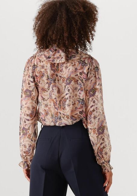 Beige NEO NOIR  IVEY ART PAISELY BLOUSE - large