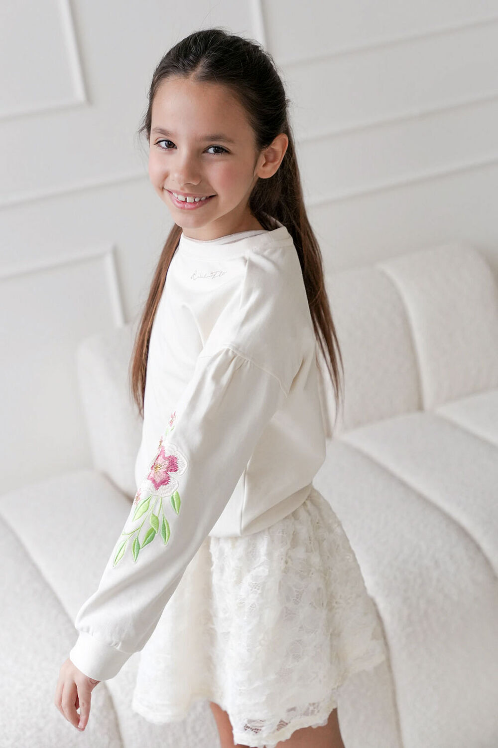 Ecru LIKE FLO Sweater FLO SWEATER - large