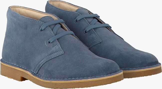 CLARKS Chaussures à lacets DESERT BOOT KIDS en bleu - large