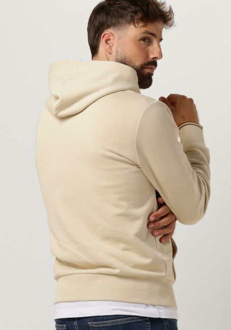 FRED PERRY TIPPED HOODED SWEATSHIRT Pulls & Gilets en beige - large