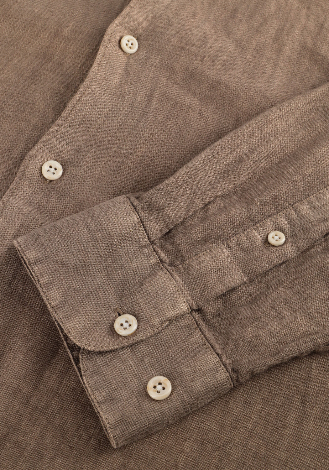 Taupe THE GOODPEOPLE Casual overhemd SOHO - large