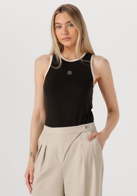 ROUGE EDIT Haut ROUESME S/L TANK TOP en noir - large