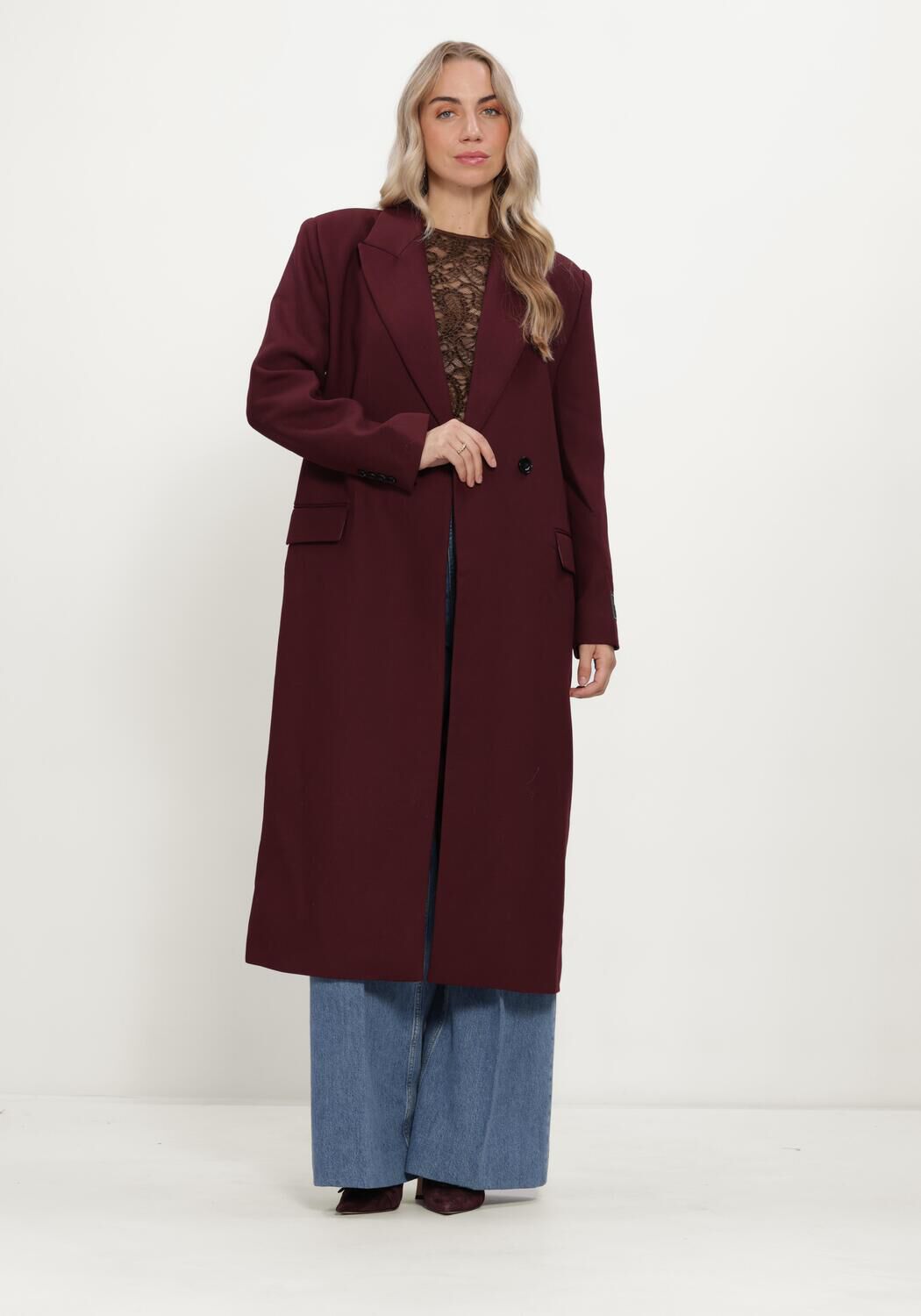Bordeaux JOSH V Mantel ATHENA COAT - large