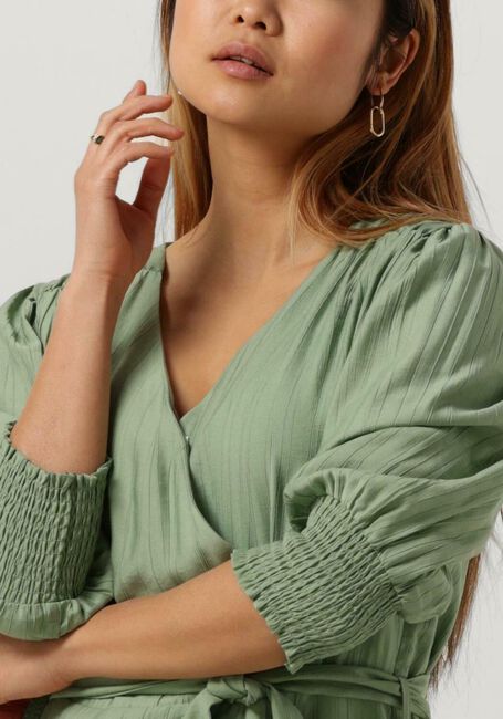 MINUS Mini robe SALMIA SHORT DRESS 3/4 en vert - large