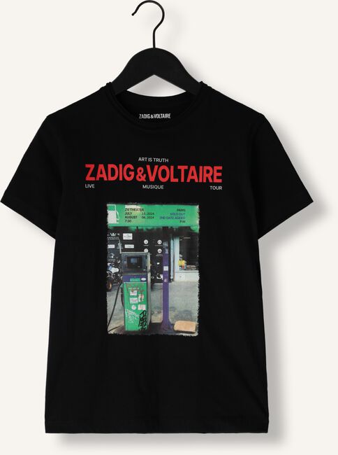 Zwarte ZADIG & VOLTAIRE T-shirt X60091 Zwarte ZADIG & VOLTAIRE T-shirt X60091 - large