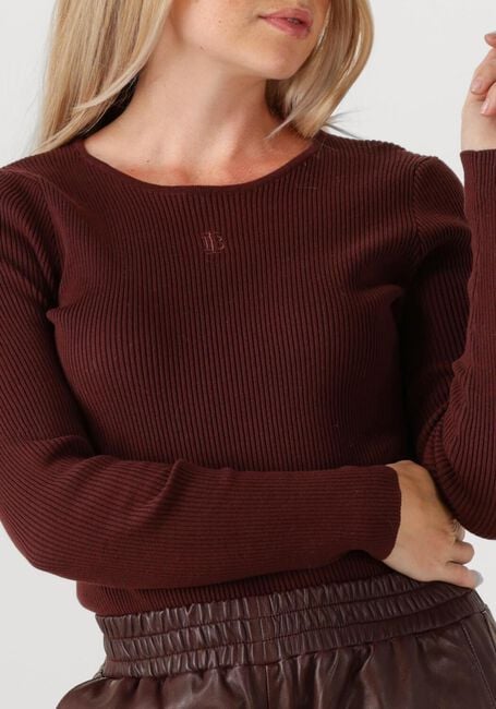 Bruine IBANA Trui TAMORA LONGSLEEVE - large