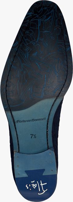 FLORIS VAN BOMMEL Richelieus 18001 en bleu - large