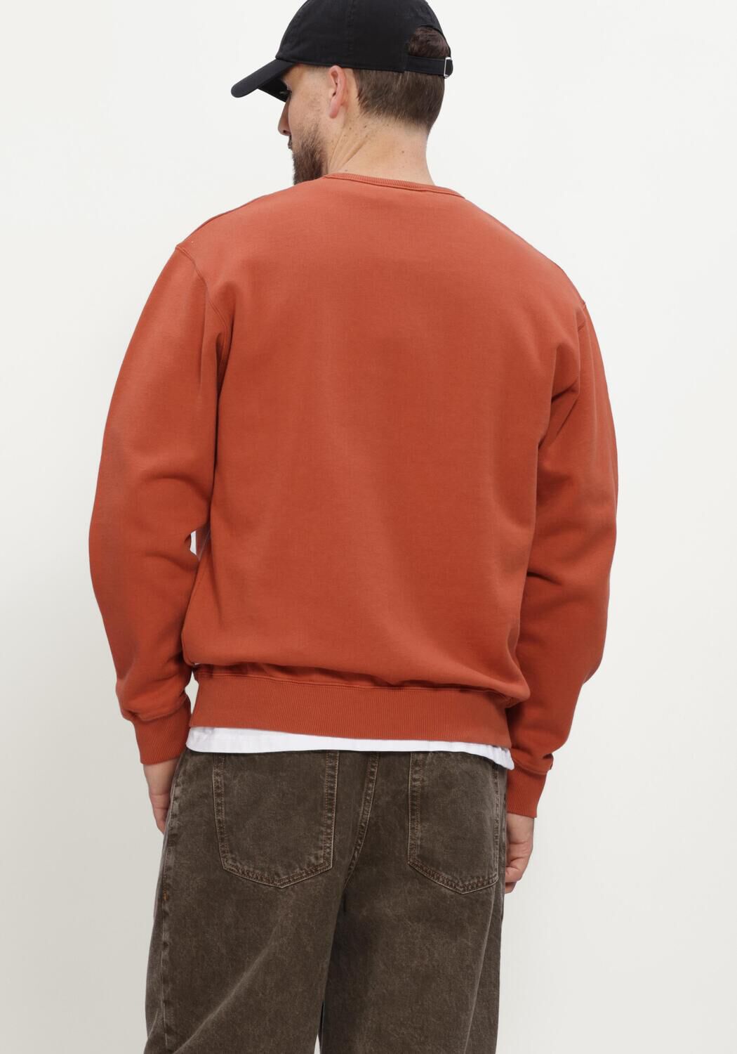 Oranje FOR&Eacute;T Sweater NOON SWEATSHIRT - large