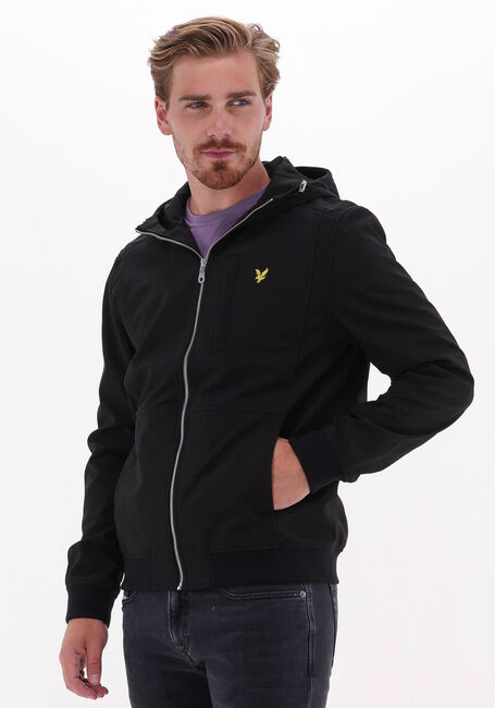 LYLE & SCOTT Jack SOFTSHELL JACKET en noir - large