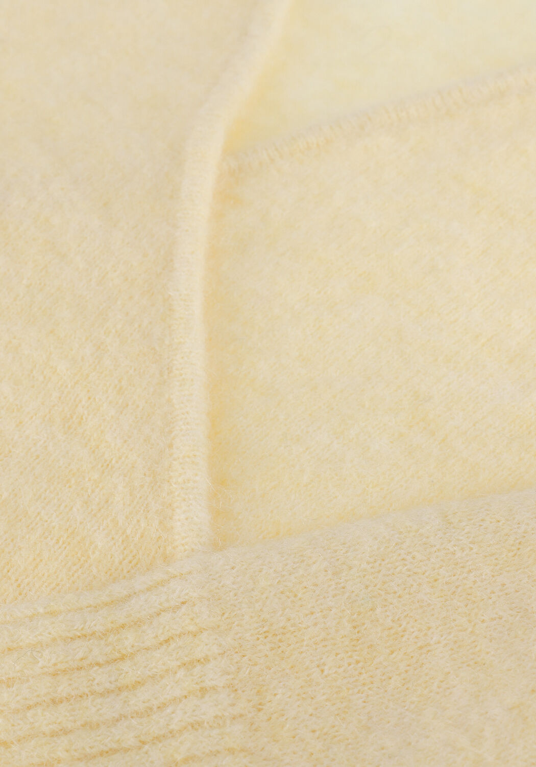 SELECTED WOMEN Pull SIA LS WRAP KNIT V NECK en jaune - large