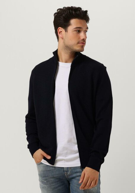 BOSS Gilet LADRIANO Bleu fonc&eacute; - large