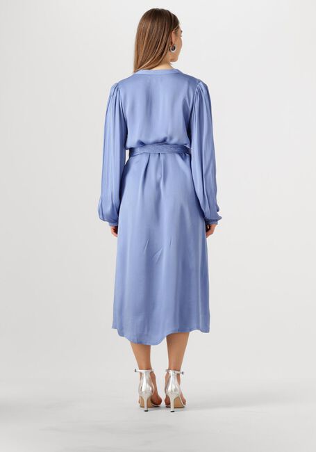 Blauwe LOLLYS LAUNDRY Jurken PARISLL MIDI DRESS LS - large