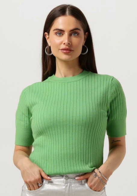 OBJECT T-shirt OBJNOELLE S/S KNIT T-SHIRT en vert - large