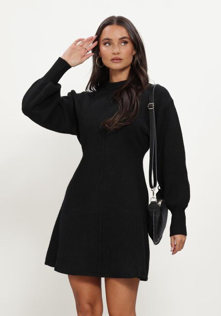 Zwarte NOTRE-V Mini jurk NV-ILJA - large