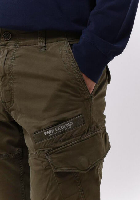 PME LEGEND Pantalon cargo NORDROP CARGO STRETCH TWILL en vert - large