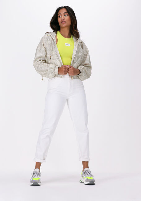 MICHAEL KORS Jack MK LOGO CROP BOMBER &Eacute;cru - large