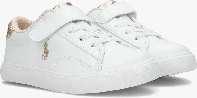 Witte POLO RALPH LAUREN Lage sneakers THERON V PS - large