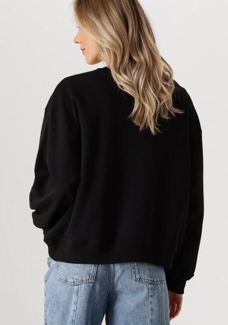 Zwarte ALIX THE LABEL Trui LADIES KNITTED STRASS BULL - large