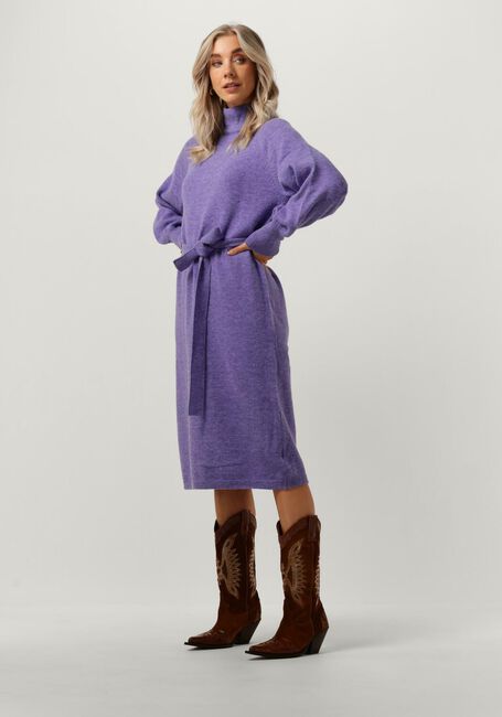 CIRCLE OF TRUST Robe midi DEVI DRESS en violet - large