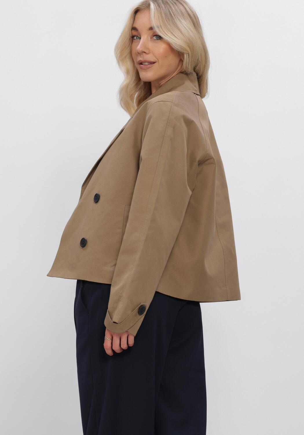 ENVII ENSENECA DB SHORT JACKET 6988 Vestes en marron - large