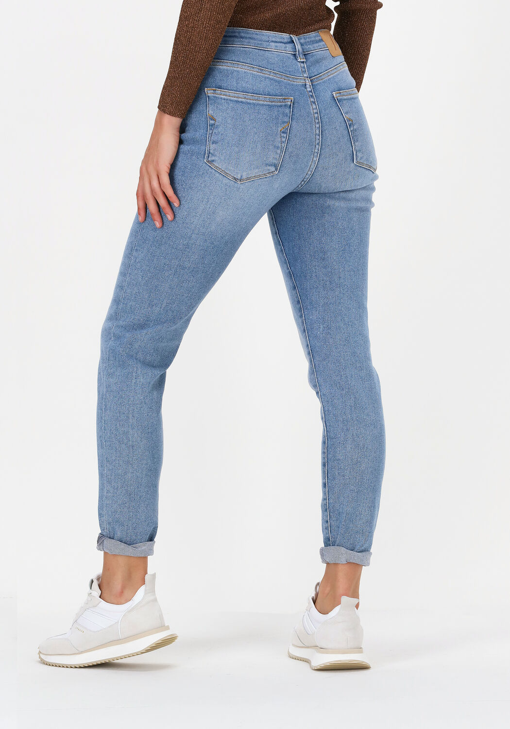 SELECTED FEMME Skinny jeans SLFSOPHIA MW SKINNY MID BLUE J en bleu