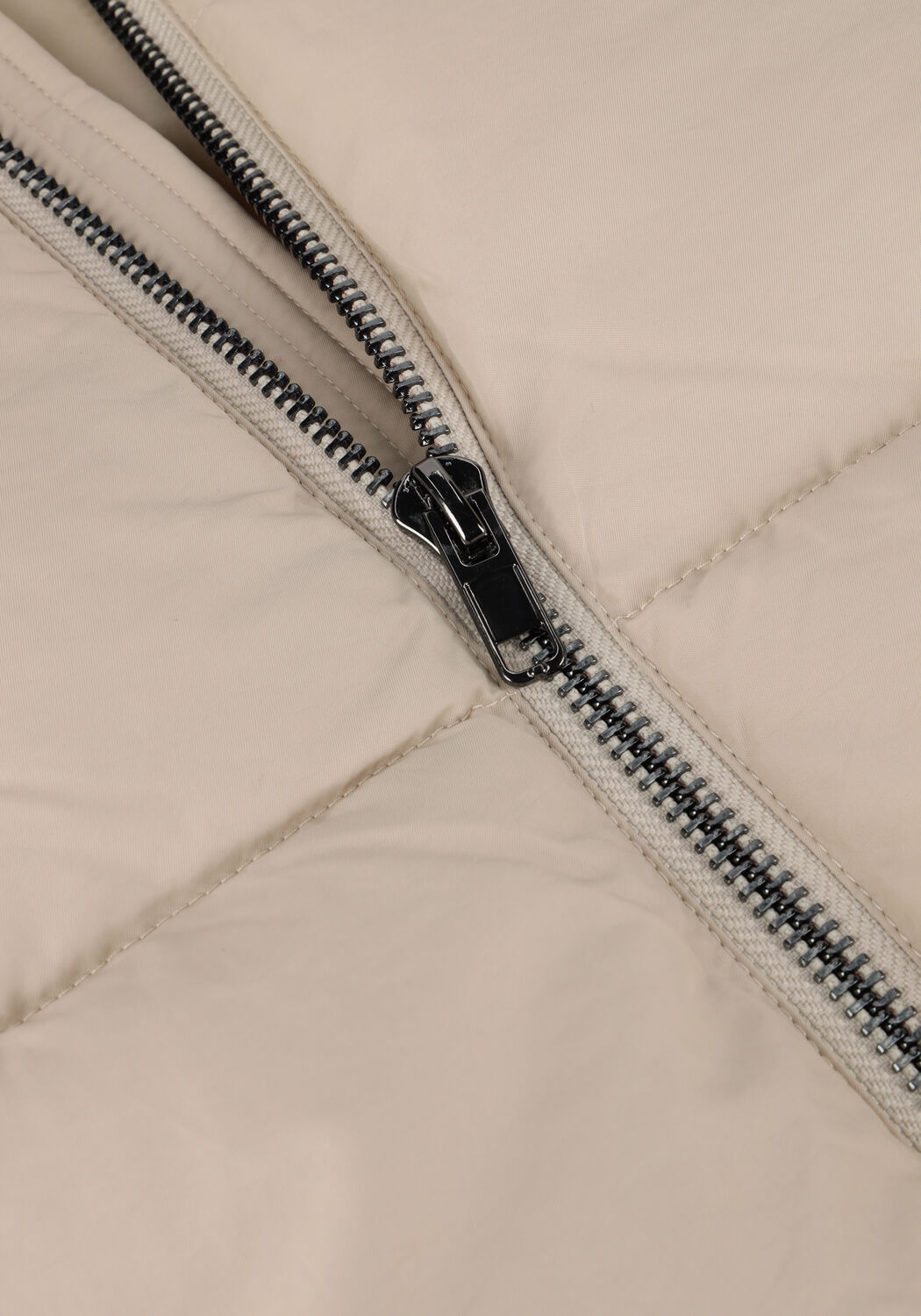 Beige OBJECT Gewatteerde jas OBJZHANNA NEW SHORT JACKET - large