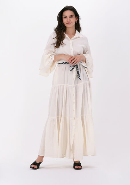NEMA Robe maxi RUTH Écru - large
