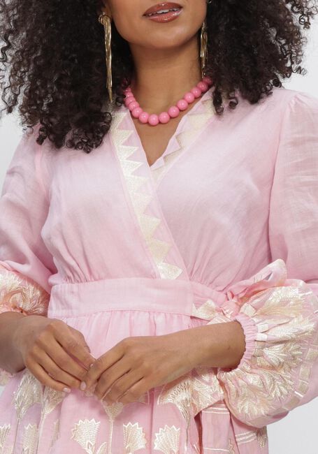 GREEK ARCHAIC KORI Mini robe S6K-4073174 Rose clair - large