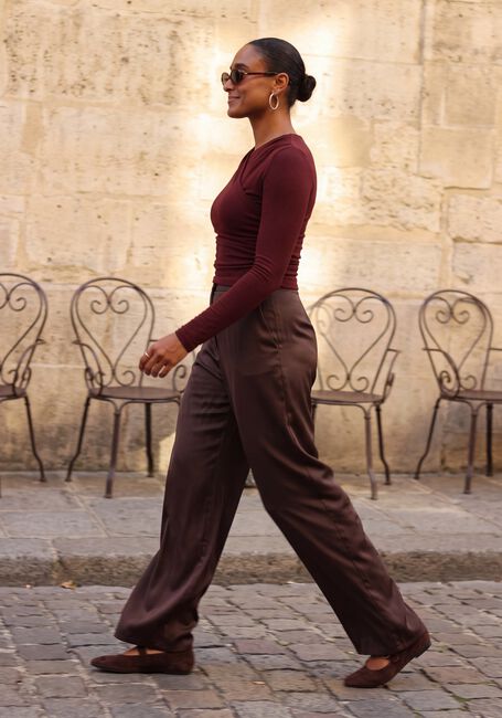 GRACE & MILA Haut TOP Bordeaux - large