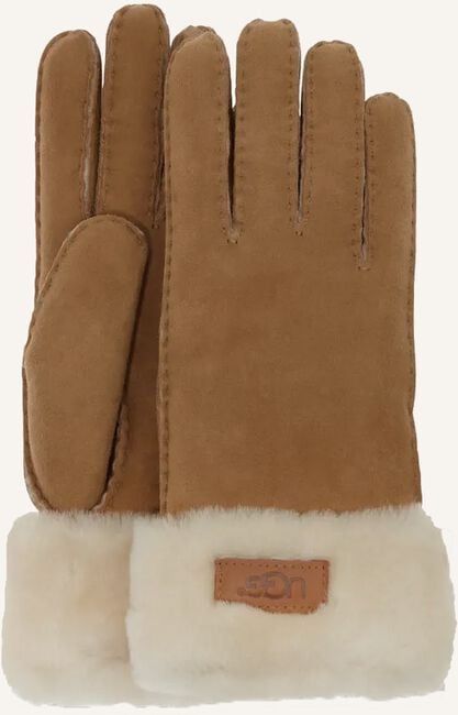 Cognac UGG Handschoenen TURN CUFF GLOVE Cognac UGG Handschoenen TURN CUFF GLOVE - large