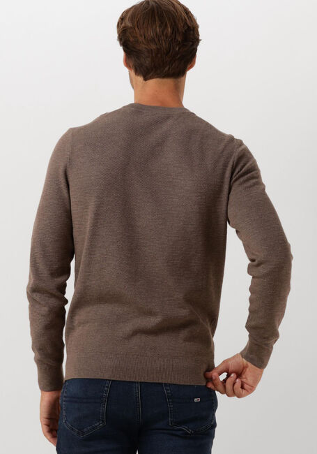 PROFUOMO Pull PULLOVER CREW NECK en taupe - large