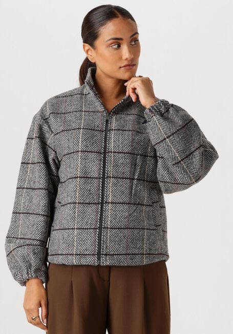 ANOTHER LABEL Jack SARAH CHECK JACKET en gris - large