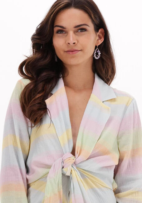 NA-KD Mini robe TWISTED FRONT SHORT DRESS en multicolore - large