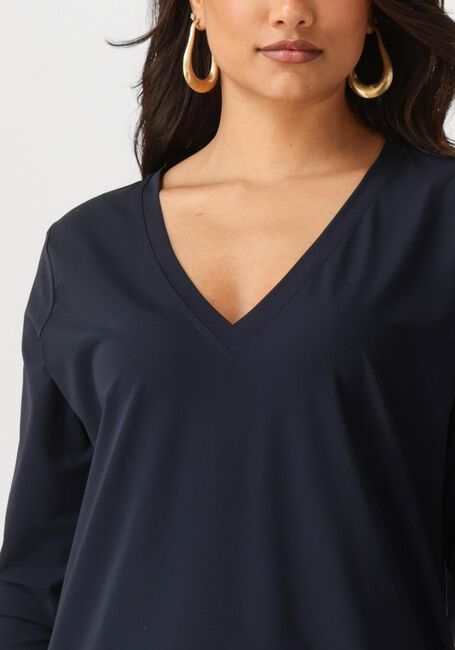 PENN & INK Robe midi BLAKE Bleu foncé - large