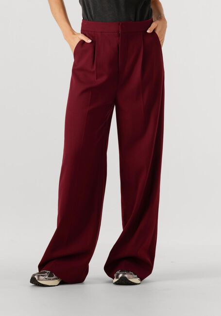 Bordeaux COPENHAGEN MUSE Wijde broek CMTAILOR-PANTS - large