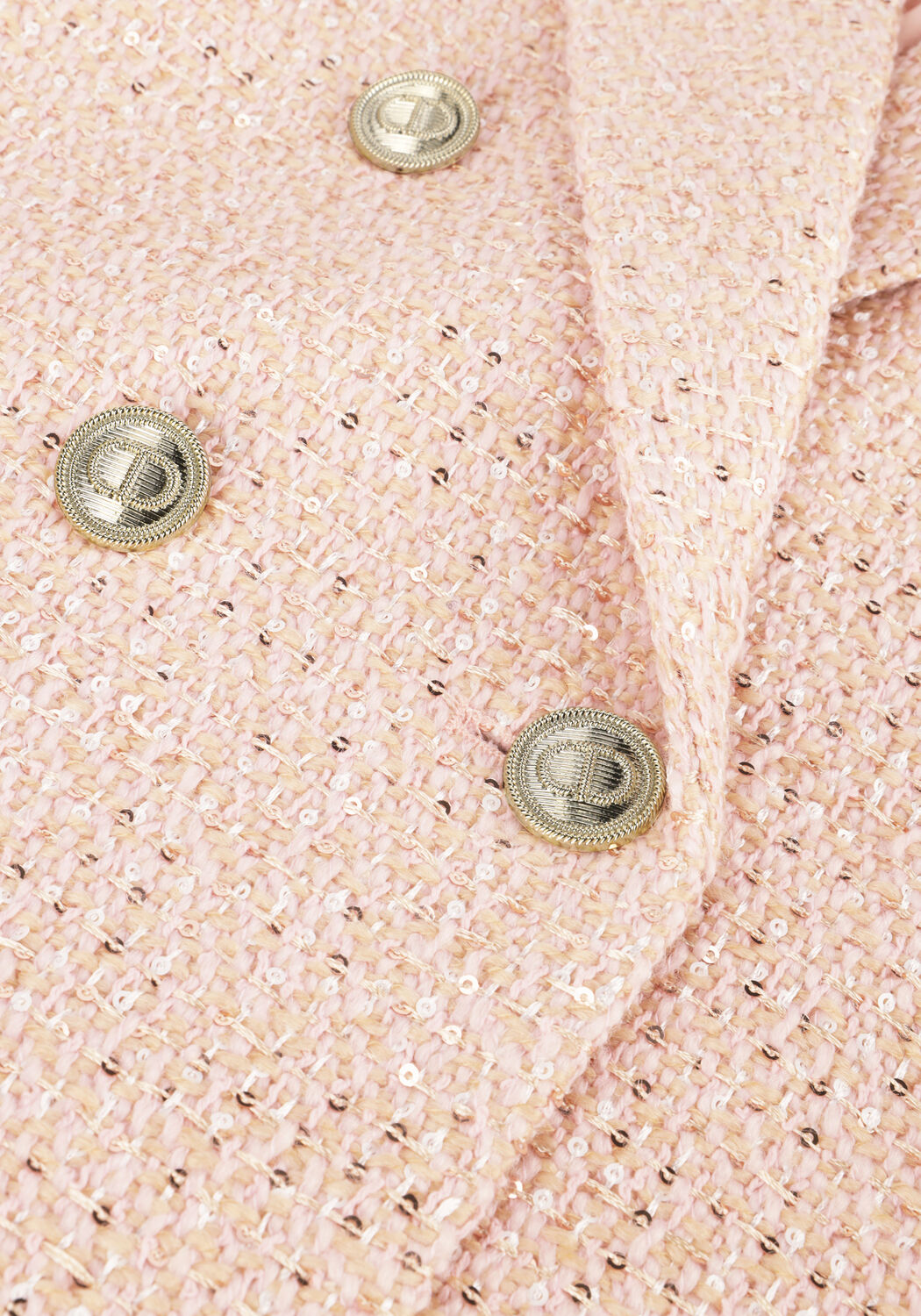 TWINSET MILANO Blazer 2341TP2424 Rose clair - large