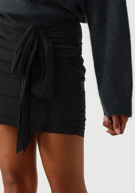 SECOND FEMALE Mini-jupe FESTIVE SKIRT en noir - large