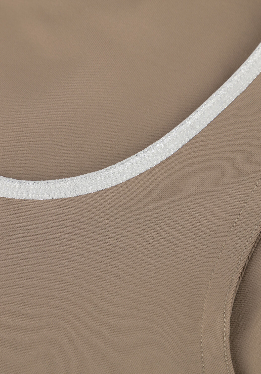 NUKUS Haut JUBA SINGLET en marron - large