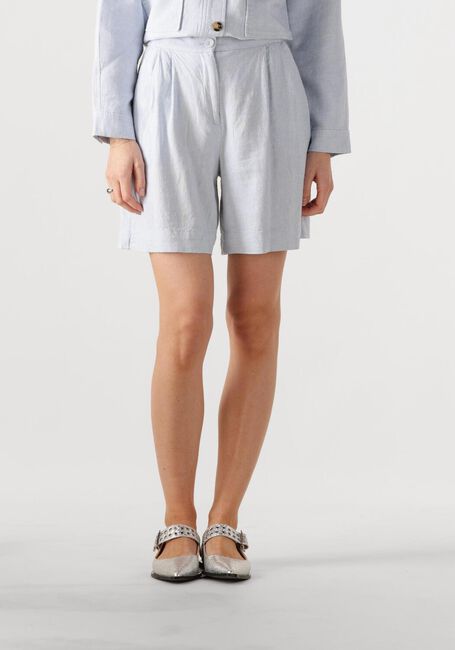 MSCH COPENHAGEN Pantalon courte MSCHPENNIE GINIA HW SHORTS Bleu clair - large