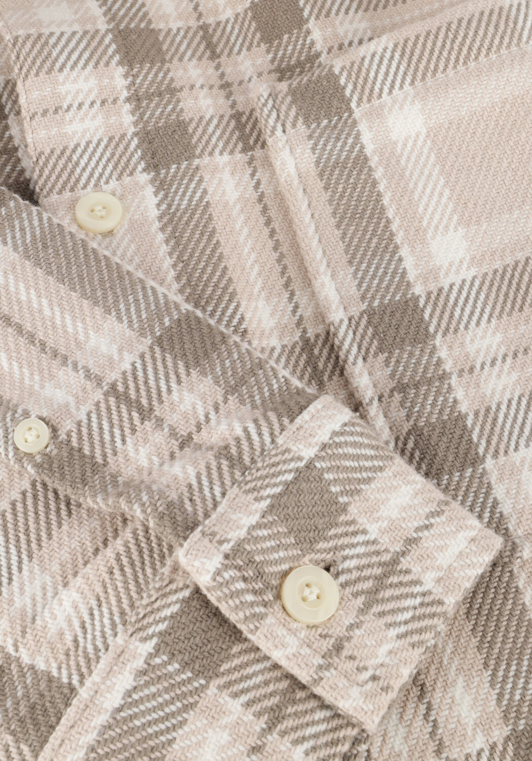 PURE PATH Surchemise REGULAR FIT LONGSLEEVE SHIRTS en beige - large