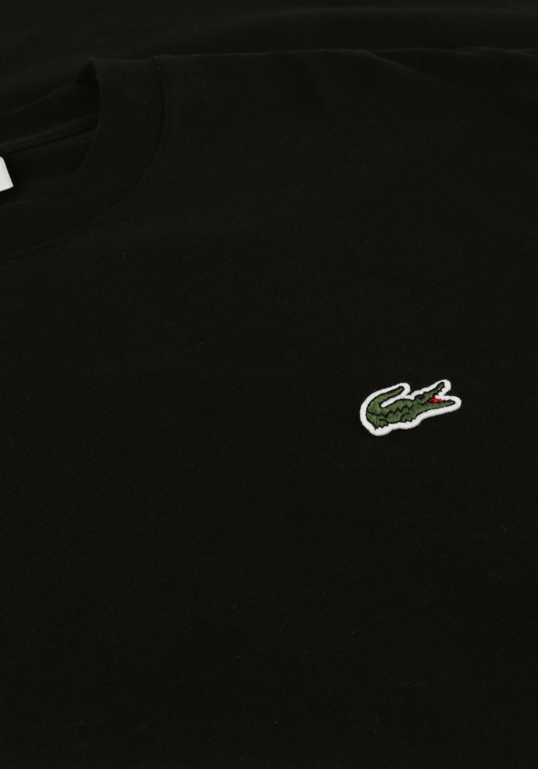LACOSTE T-shirt COTTON T-SHIRT en noir - large